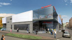 Visualisierung SB-Markt Hamburg - Achitekt R.Nickel Lübeck